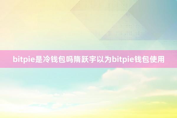 bitpie是冷钱包吗隋跃宇以为bitpie钱包使用