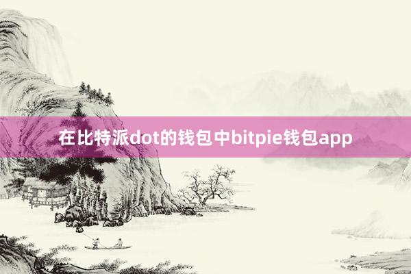 在比特派dot的钱包中bitpie钱包app