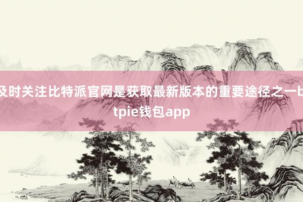 及时关注比特派官网是获取最新版本的重要途径之一bitpie钱包app