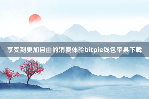 享受到更加自由的消费体验bitpie钱包苹果下载