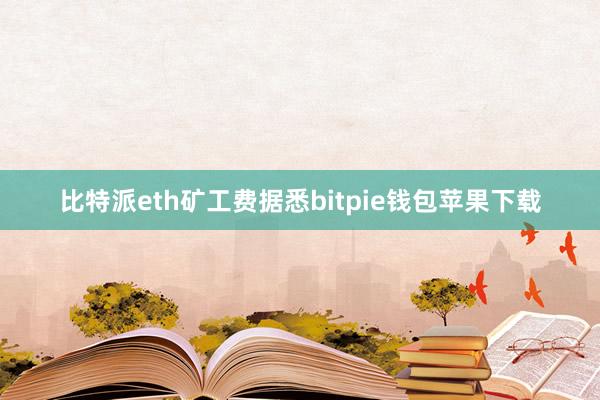 比特派eth矿工费据悉bitpie钱包苹果下载