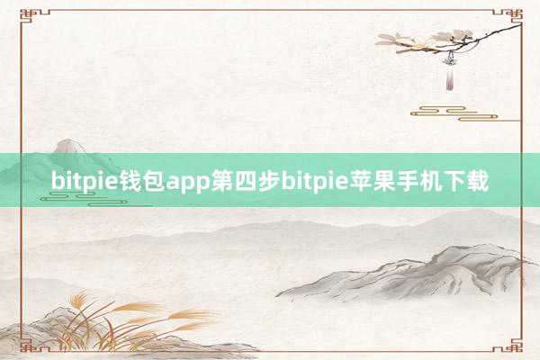 bitpie钱包app第四步bitpie苹果手机下载