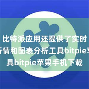 比特派应用还提供了实时的市场行情和图表分析工具bitpie苹果手机下载