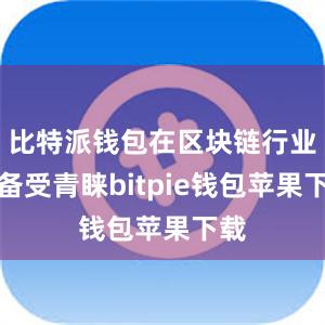 比特派钱包在区块链行业中备受青睐bitpie钱包苹果下载