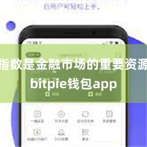 指数是金融市场的重要资源bitpie钱包app