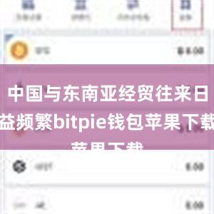 中国与东南亚经贸往来日益频繁bitpie钱包苹果下载