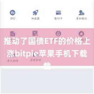 推动了国债ETF的价格上涨bitpie苹果手机下载